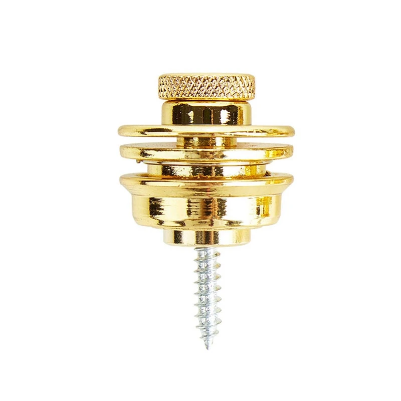 3 шт. замок для гитарного ремня набор сверхмощный металлический кнопочный ремень