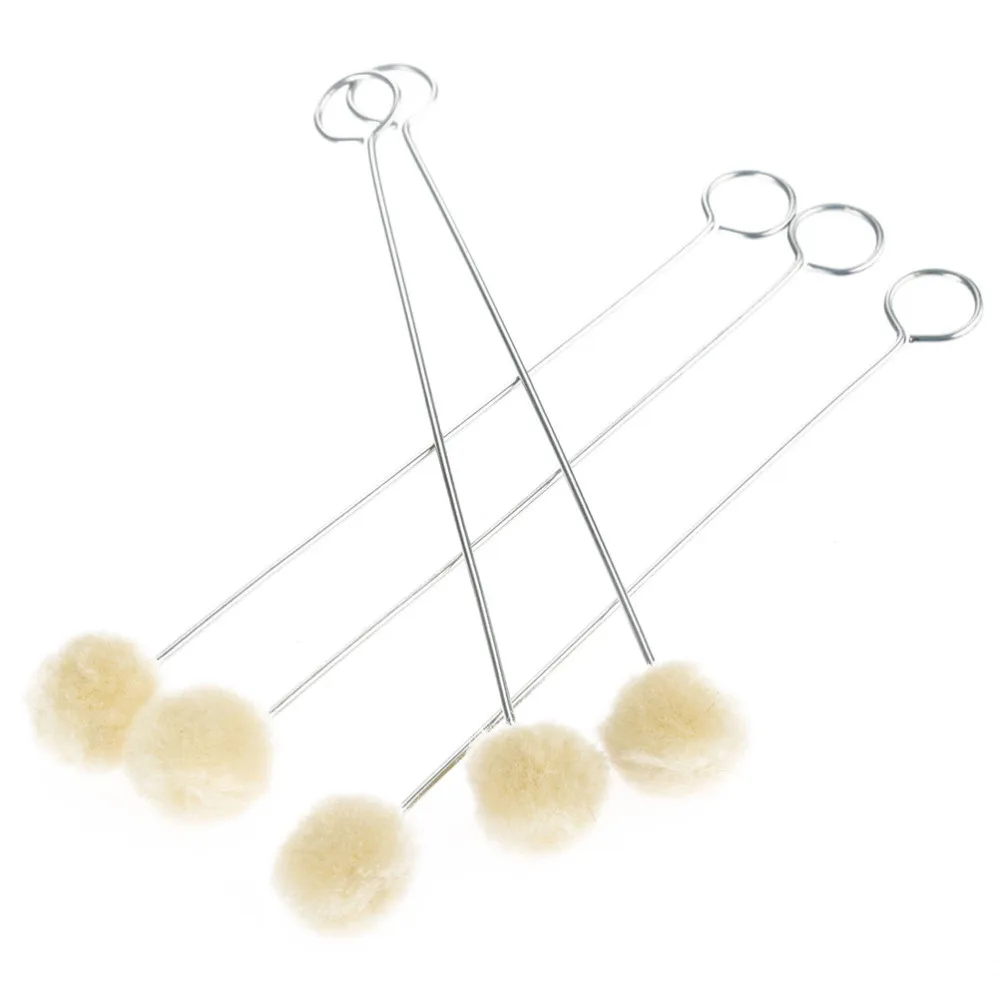 

10pcs Wool Daubers with Metal Handle for Leather Dyes