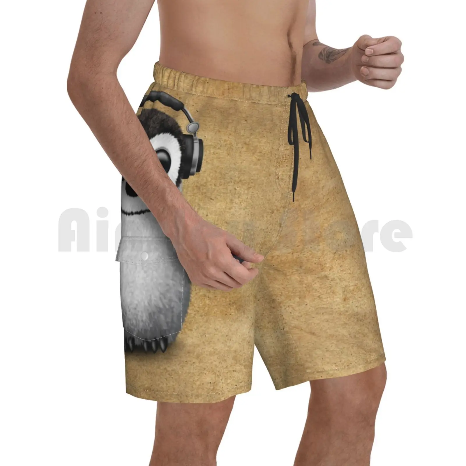 

Детские пляжные шорты с наушниками, мужские пляжные шорты
