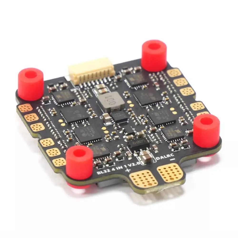 RCtown DALRC двигатель 40A Pro 3-5S Blheli_32 4 в 1 бесщеточный ESC DSHOT1200 Ready w/ 5V 3A BEC для