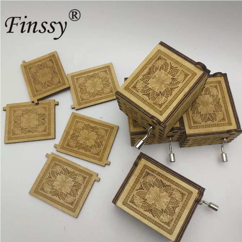 10 шт./лот оптовая продажа ВИП-Музыкальная шкатулка на заказ с нашими 64