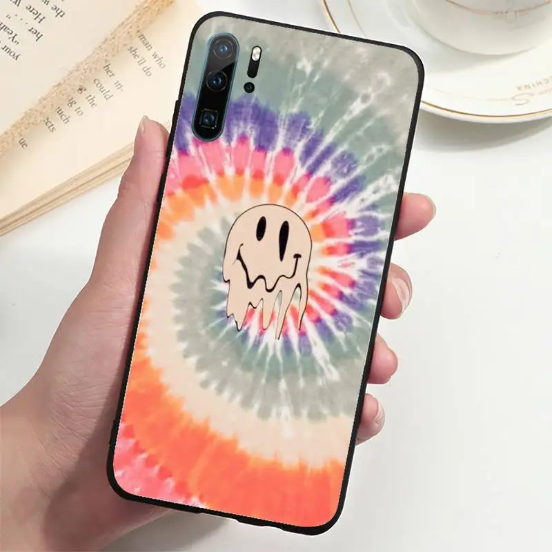 

Funny yellow black smiley Phone Case For Samsung s7 8 9 10 20 plus lite ULTRA Cover Fundas Coque