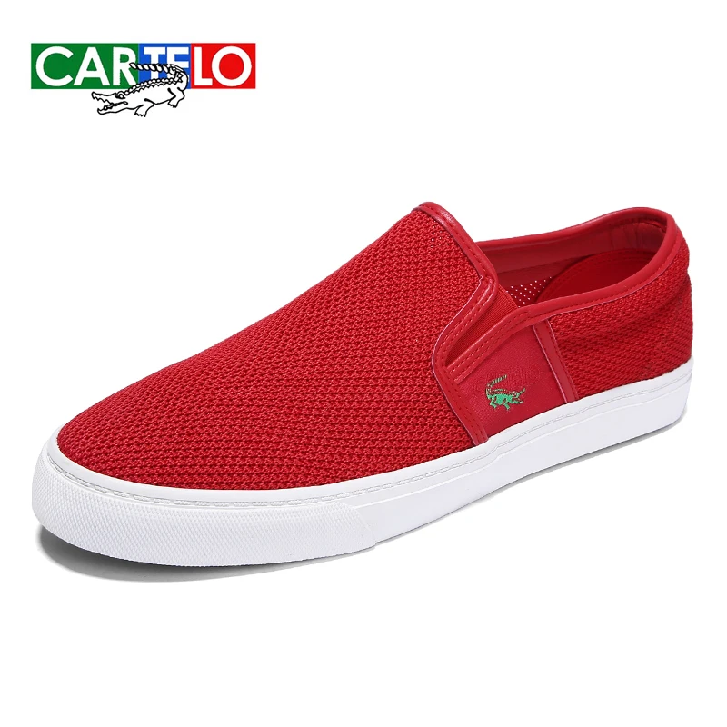 CARTELO/Повседневная обувь для пары Однотонный светильник Мужская и женская Низкая