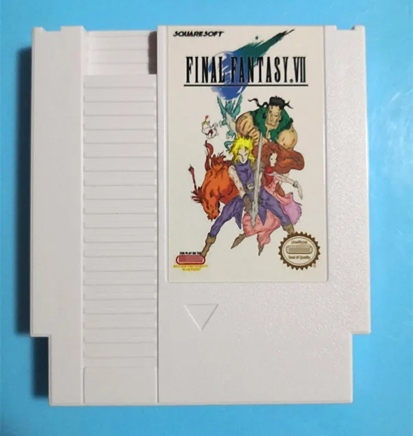 Cartucho de juego FINAL FANTASY VII para consola NES
