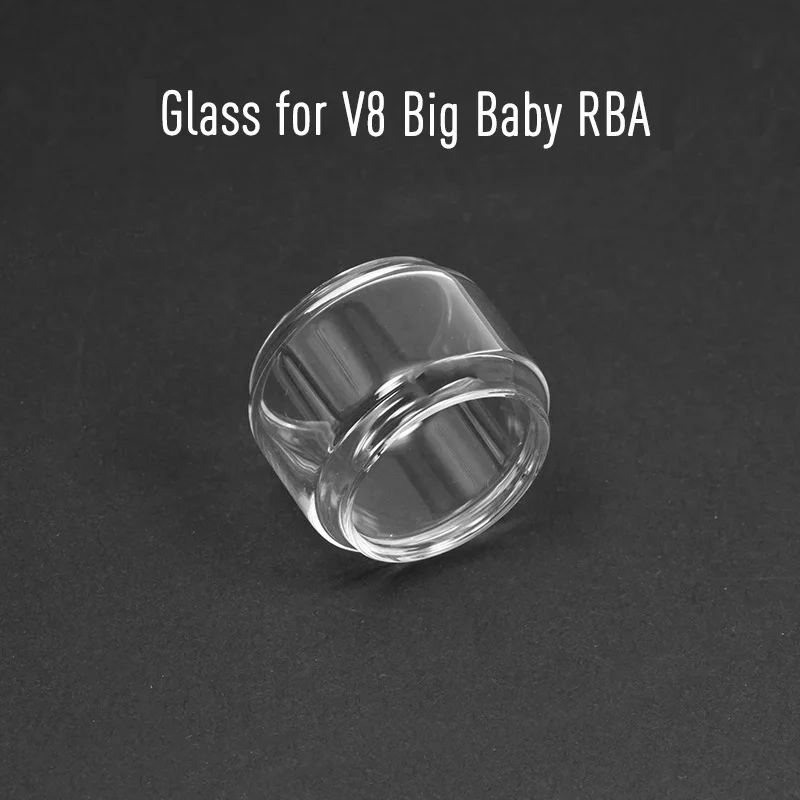 for V8 Big Baby RBA Volcanee 1 шт. Pyrex Стеклянная трубка для замены испарителя для V12 Ijust S Manta RTA атомайзер Vape электронная сигарета танк - Цвет: for V8 Big Baby RBA