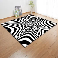 Black And White Matching Carpet Kids Room Play Mats Flannel Memory Foam Area Rugs Home Living For Room Carpets Large Decorative
