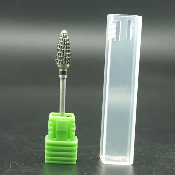 808101Green EasyNail 26 типов супер Карбидное сверло для ногтей Электрический сверлильный маникюрный станок аксессуары инструмент для ногтей, средство для удаления кутикулы - Цвет: 808101Green