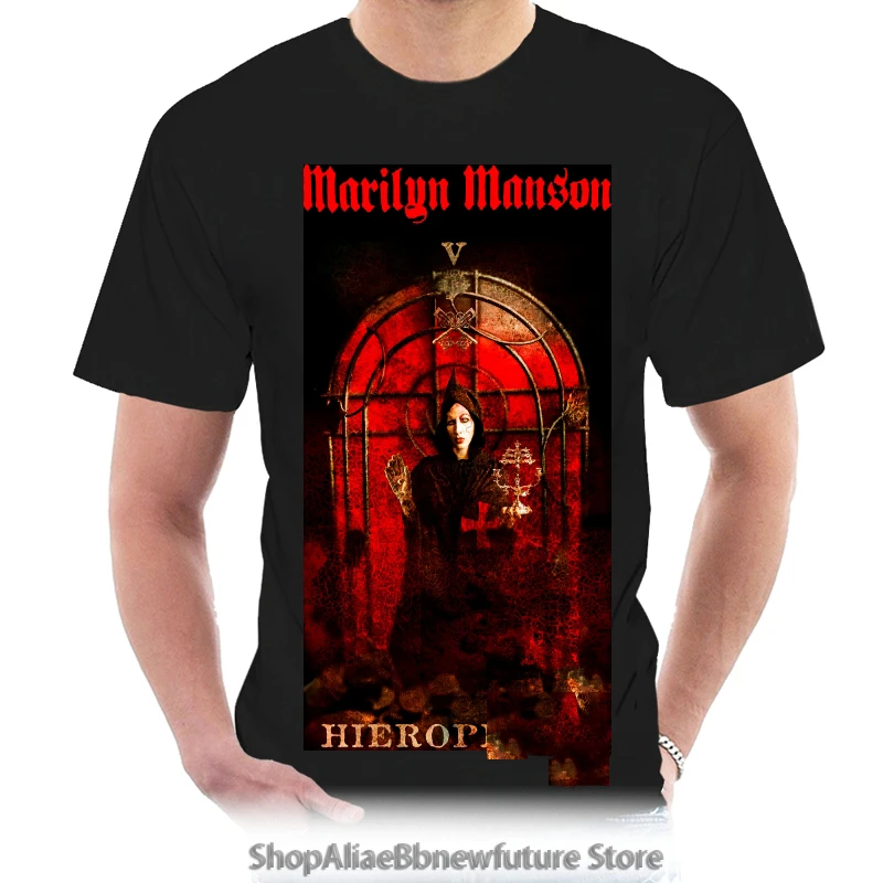 

T Shirt Vintage Marilyn Manson Hierophan 4592W