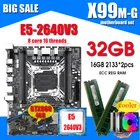 Материнская плата X99 с Intel XEON E5 2640 V3 с 2*16 Гб DDR4 RECC память GTX960 4 Гб и охлаждающий комбинированный комплект SATA 3,0 USB 3,0
