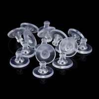 20pcsset diy craft accessories silicon stud earring back stoppers ear post nuts jewelry findings components