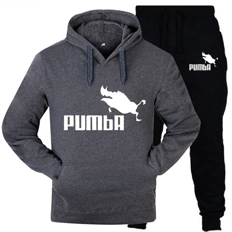 Новый Pumba (Пумба) из двух предметов толстовка с рисунком Бэтмена капюшоном для