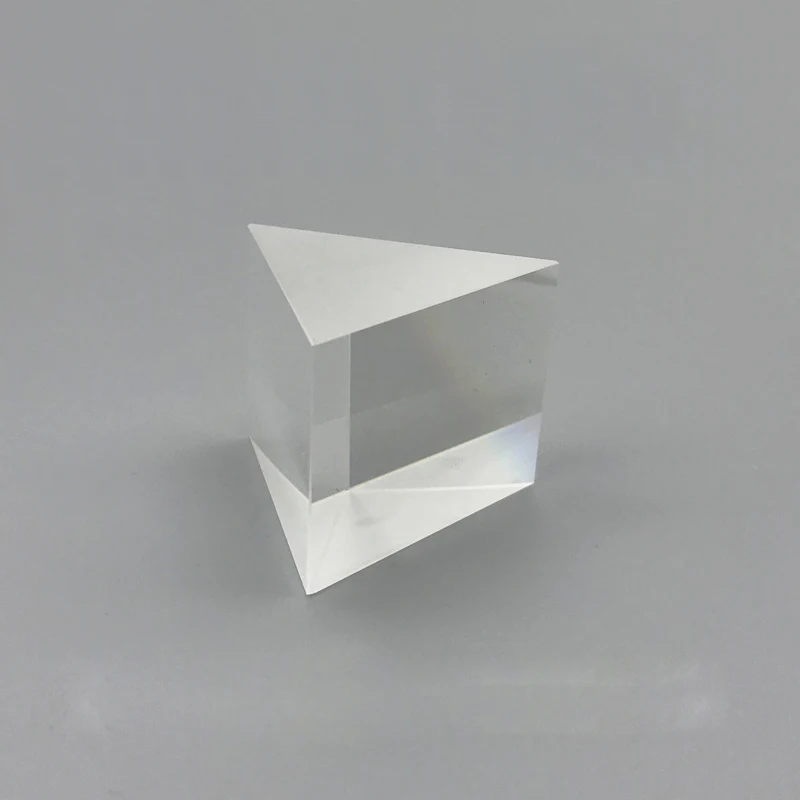 Фото Оптическое стекло Equilateral Prism 40*40*40 K9 материал призмы оптические испытания треугольные №2