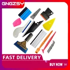 Набор инструментов для тонировки окон автомобиля, швабра из углеродного волокна для виниловой пленки, автомобильные аксессуары K136