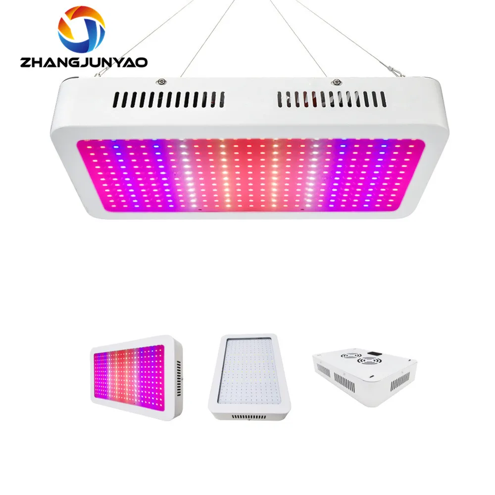 Алмазный Dual чип светодиодная лампа для выращивания растений с широким