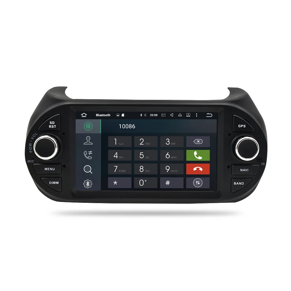 4 грамма Android 9 0 автомобильный стерео dvd головное устройство для Fiat Fiorino 2008 2015 Qubo