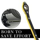 Гаечный ключ с храповым механизмом для автомобильных шин