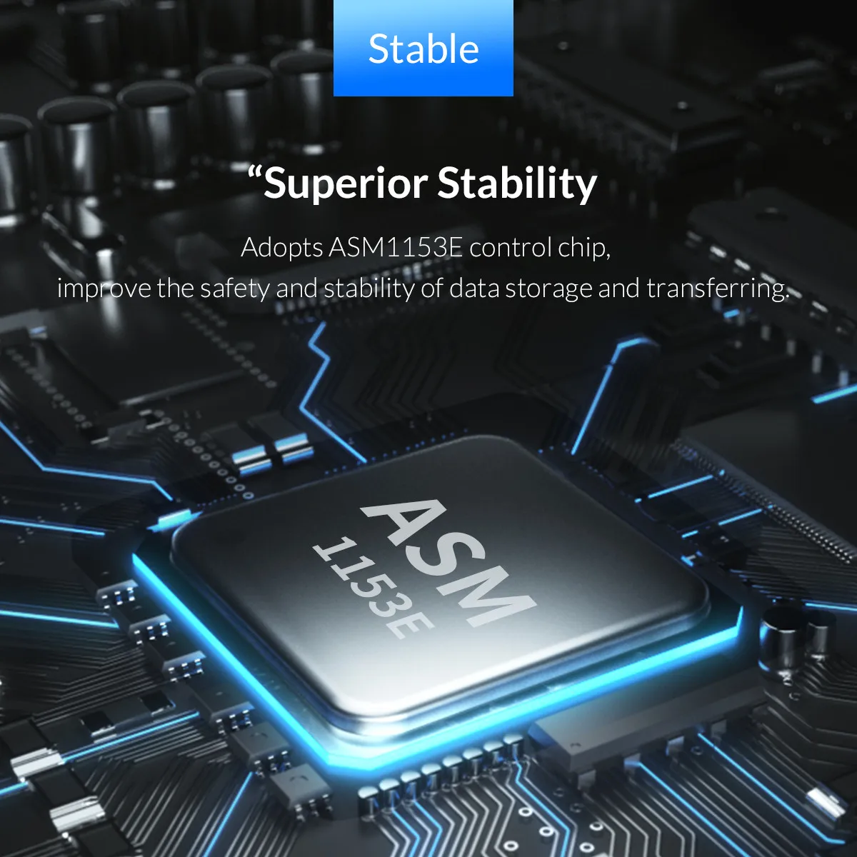 ORICO алюминиевый 3,5 дюймовый SATA для USB 3,0 HDD док-станция SSD адаптер для 2,5 3,5 Жесткий диск поддержка 10 ТБ с 12V Мощность