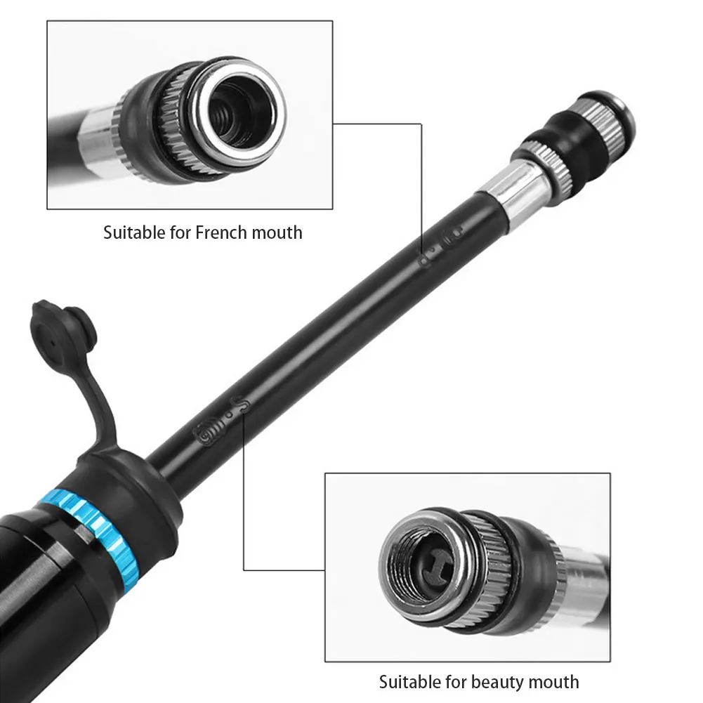 

Hand Mini Bicycle Pump Tire Air Inflator Valve Ball Needle Hose MTB Accessories Portable Bike Pump Pumps For All Bikes