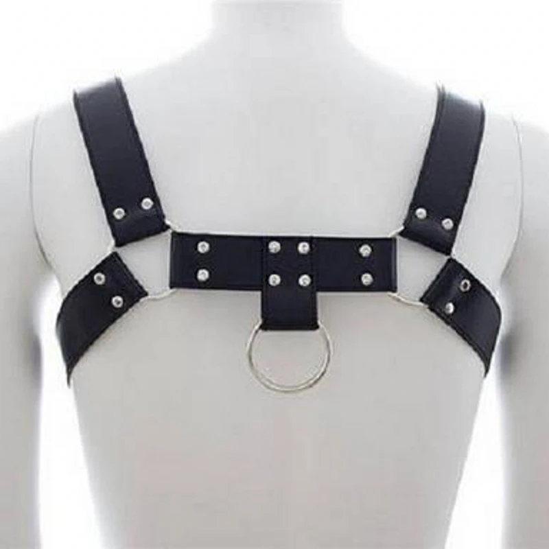 Сексуальная одежда мужская эротическая майка нижнее белье жилет флирт бондаж