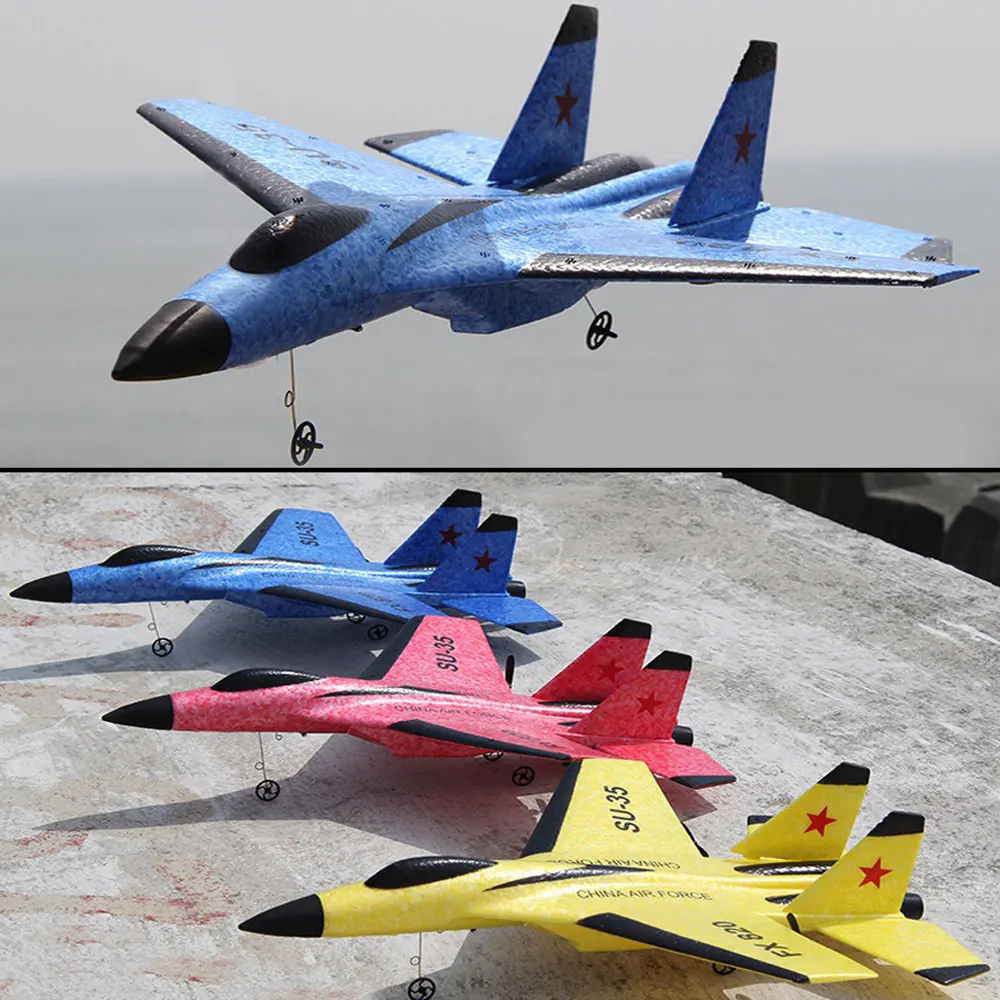 RC Plane EPP Foam Flying Glider Fixed Wing Fight Aircraft 2.4G Electric Remote Control Airplane Phantom Fighter Toys for Kid | Игрушки и