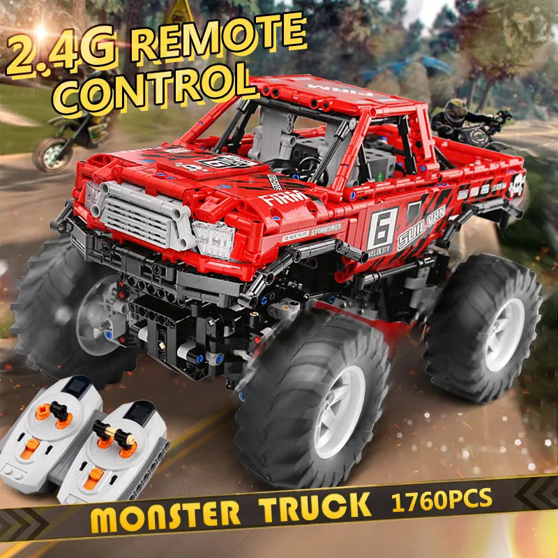 Серия Technic, Совместимая модель 29256 Toyotas Hilux, 4X4, внедорожная модель Vehile, строительные блоки, блоки для детей, рождественский подарок, игрушка