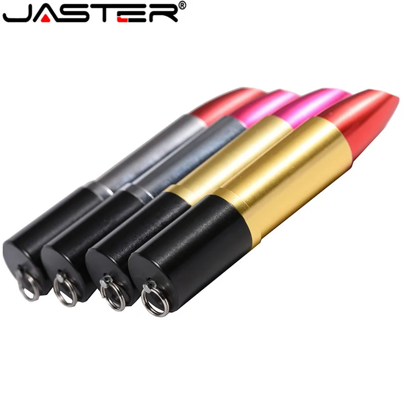 JASTER Красивая Девочка Рождественский подарок помада 8 ГБ 16 32 USB 2 0
