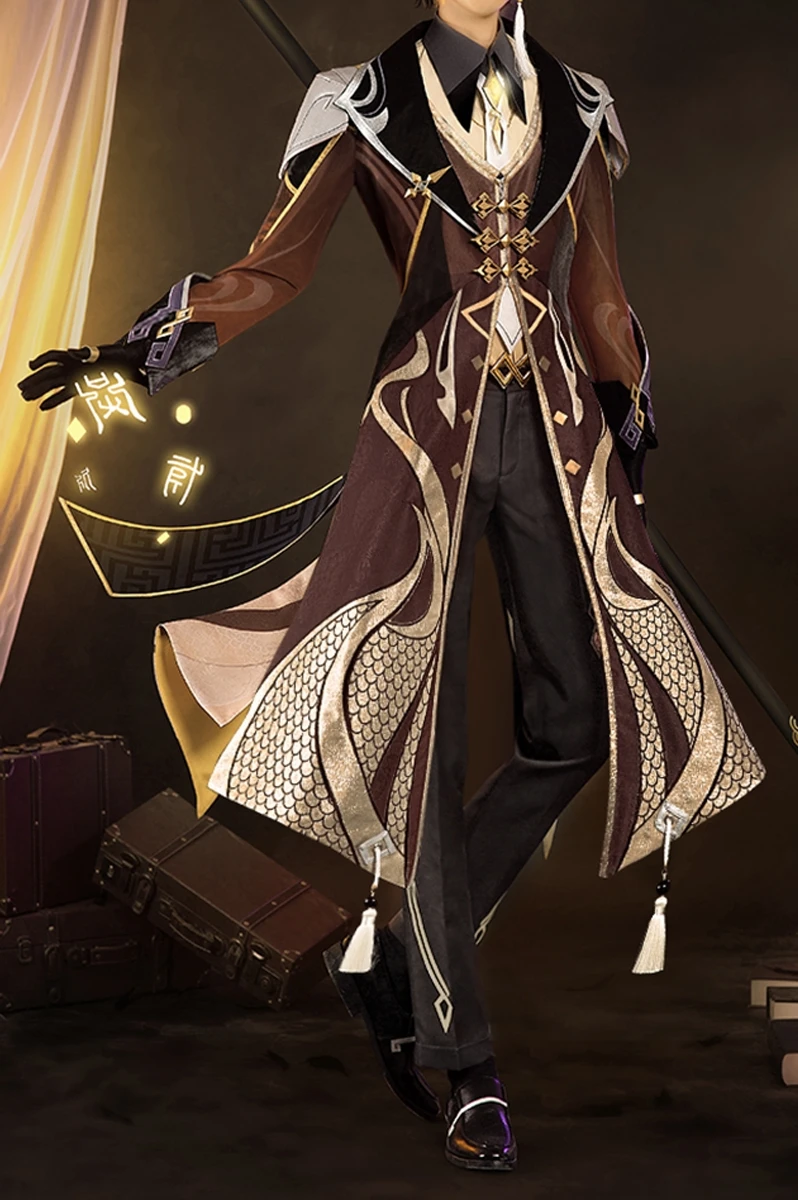 Униформа для косплея в стиле аниме Genshin Impact морская гавань чжунгли костюм