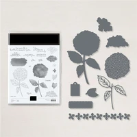 flower metal cutting dies and stamps stencils for diy scrapbooking decorative embossing diy paper cards
