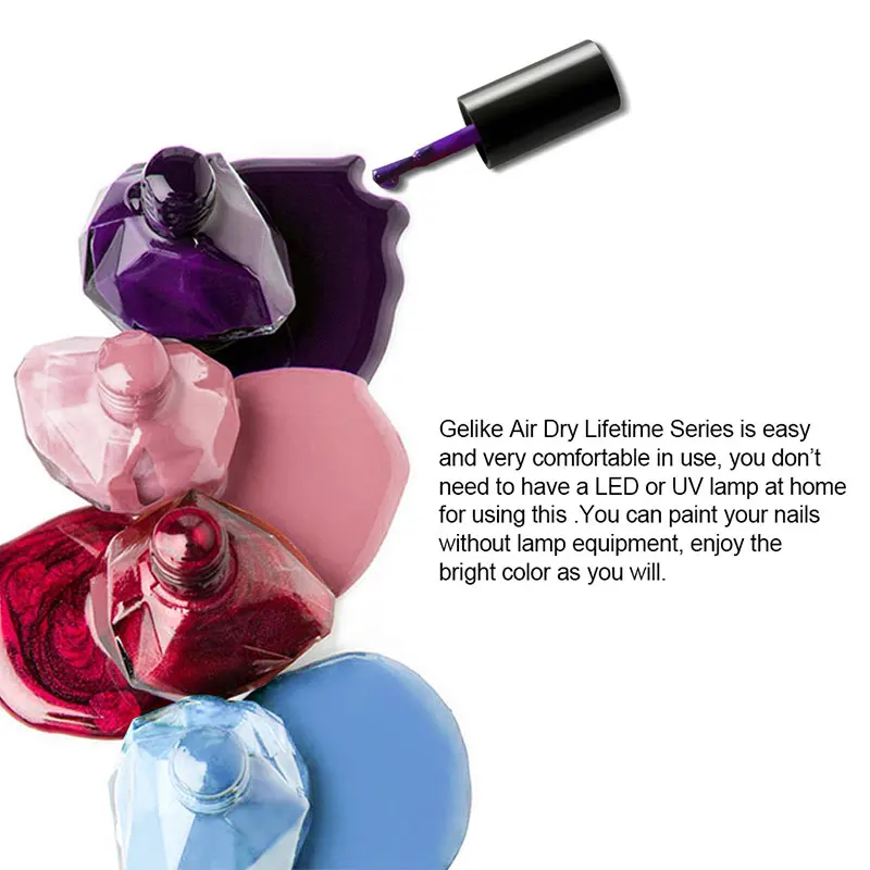 Like зеленые цвета воздуха сухие ногти искусство для женщин Дети лак ногтей нет