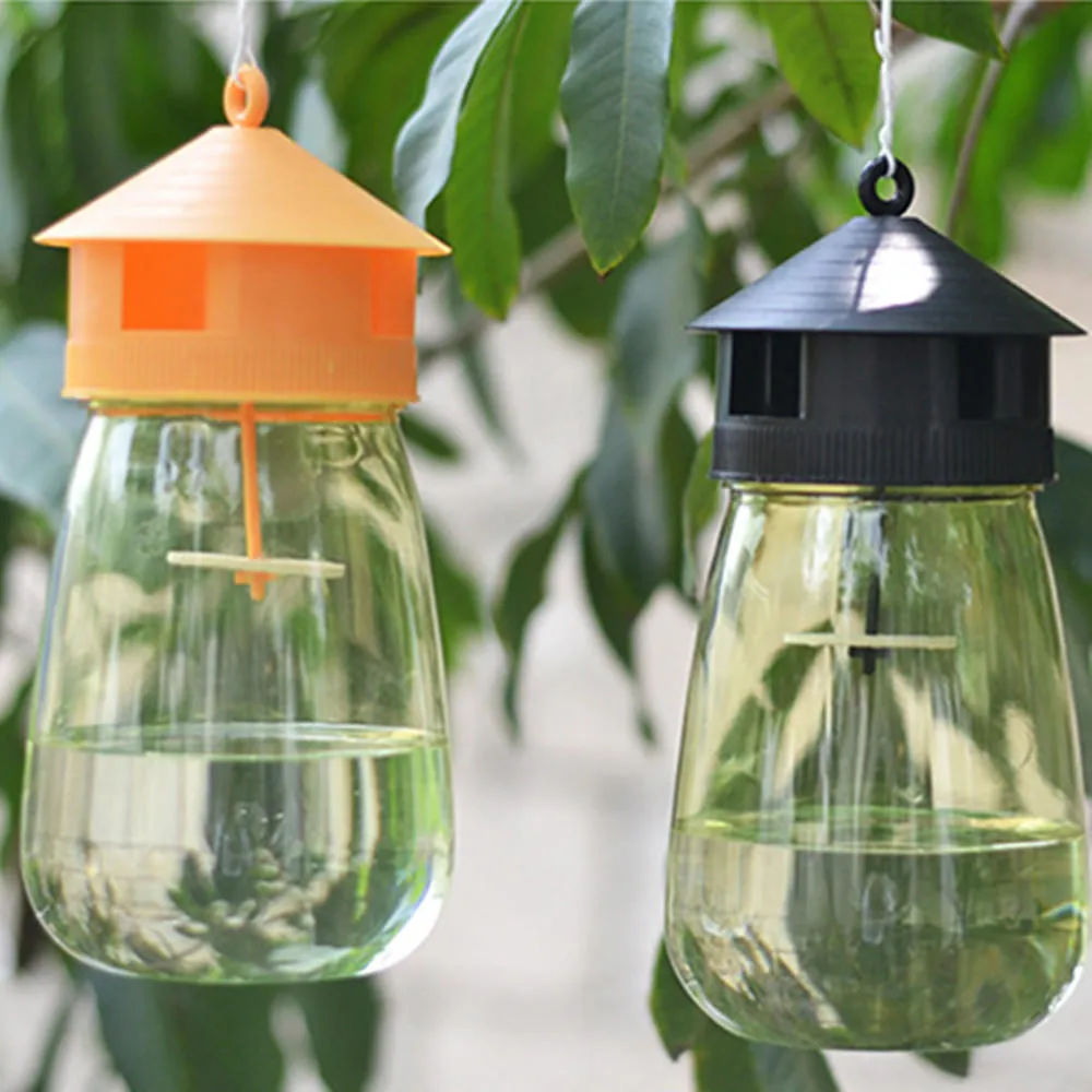

Wasp Trap Fruit Fly Flies Insect Bug Hanging Honey-trap Catcher Killer No-poison Hanging Tree Pest Control Tool Drosophila Traps