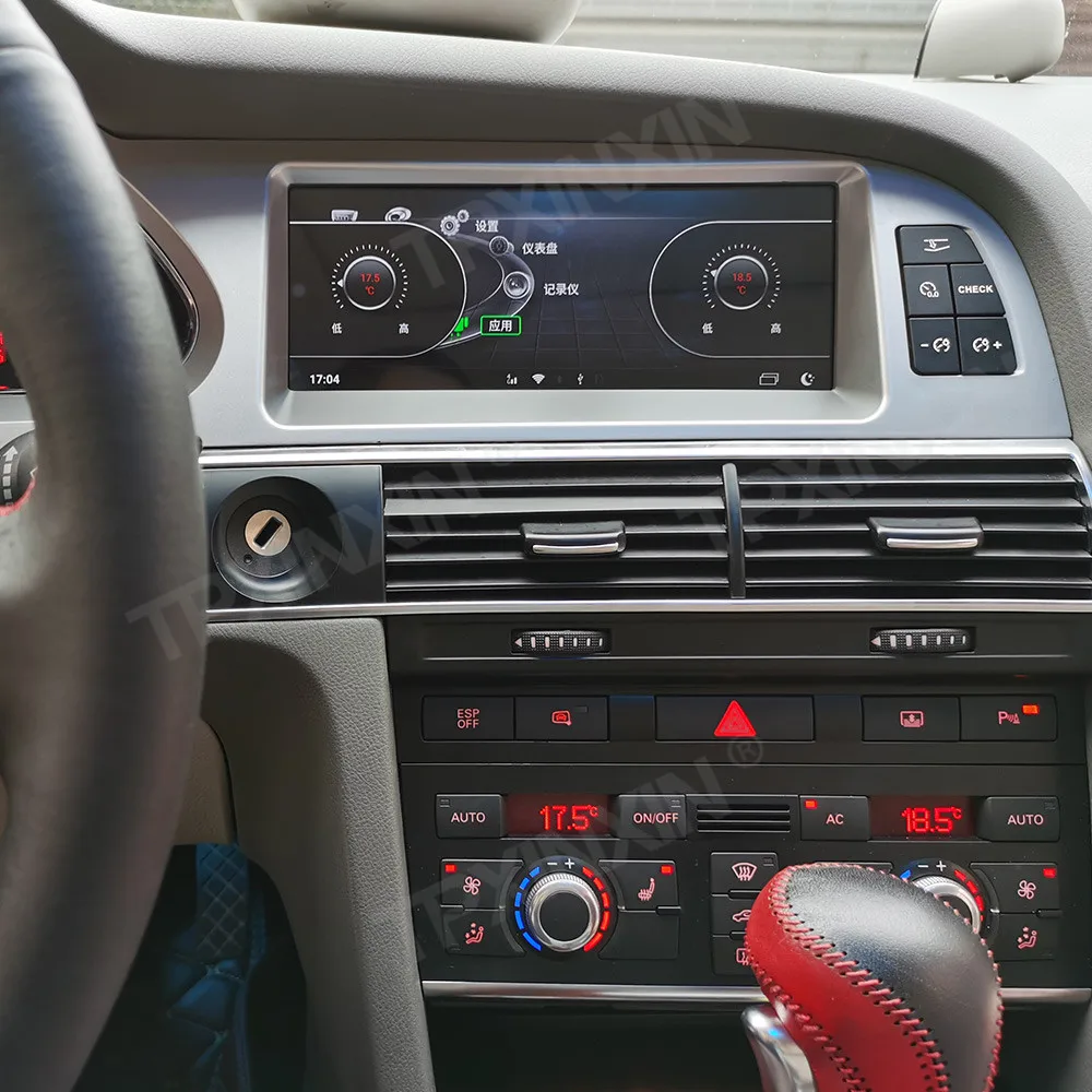 6 + 128G для Audi A6L 2010 2011 Android 10 0 автомобильная стереосистема Радио Лента Регистраторы
