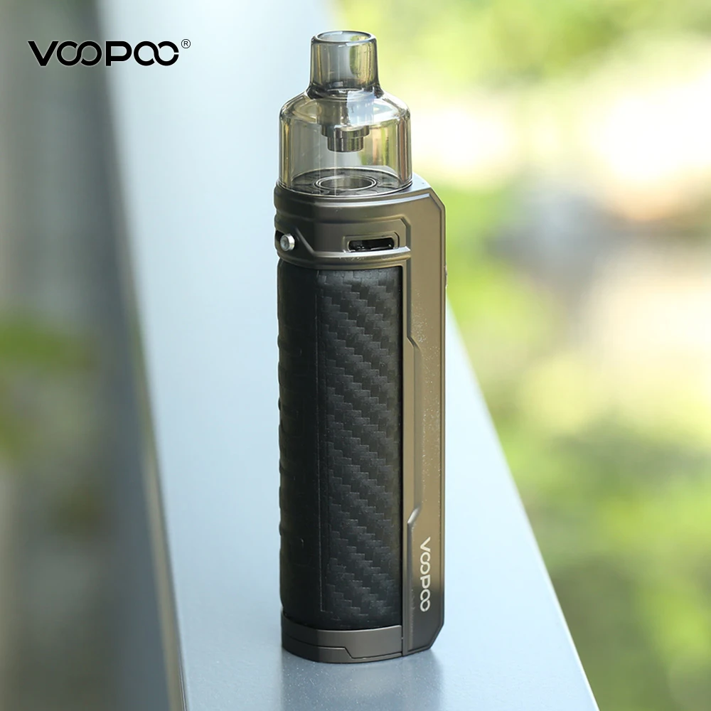 Оригинальный набор электронной сигареты VOOPOO Drag X 80 Вт с атомайзером 4 5 мл батареей