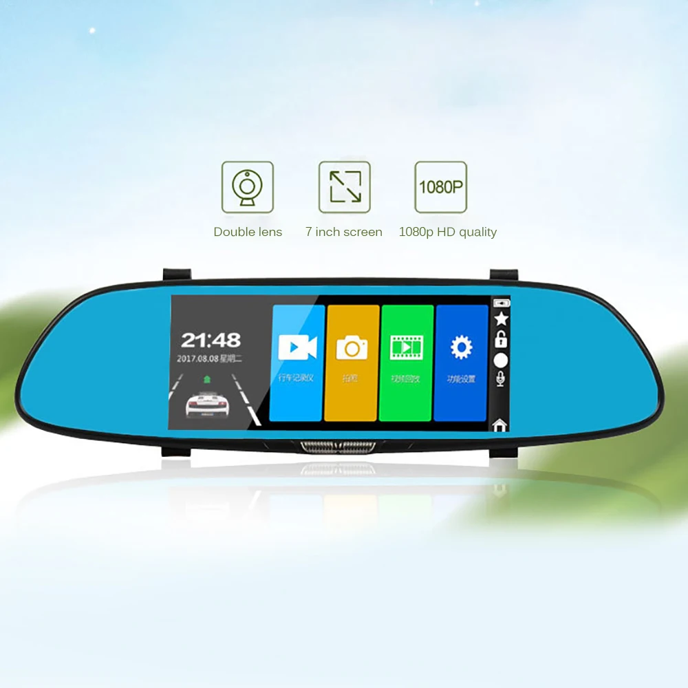 5 в Автомобильный HD видео монитор парковки автомобиля Реверсивный CCD камера