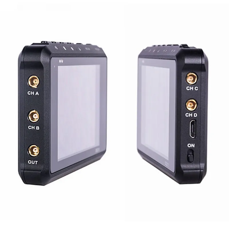 4 Channel 100MS/s MINI Nano DSO213 DS213 Professional Portable Digital Oscilloscope DSO 213 DS with X1 & X10 Probe | Инструменты