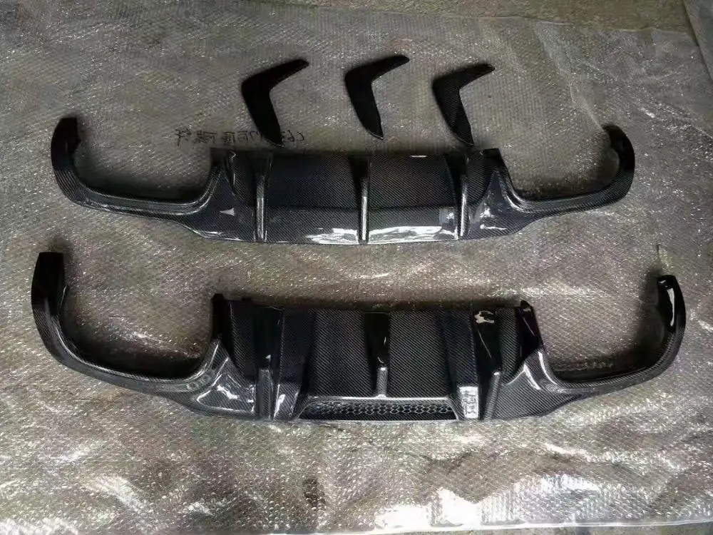 Автомобильный задний бампер из углеродного волокна спойлер губа автомобильный