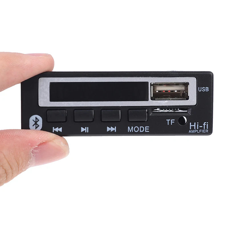 

Audio USB TF FM Radio MP3 Module Wireless Bluetooth5.0 12V MP3 WMA Decoder Board