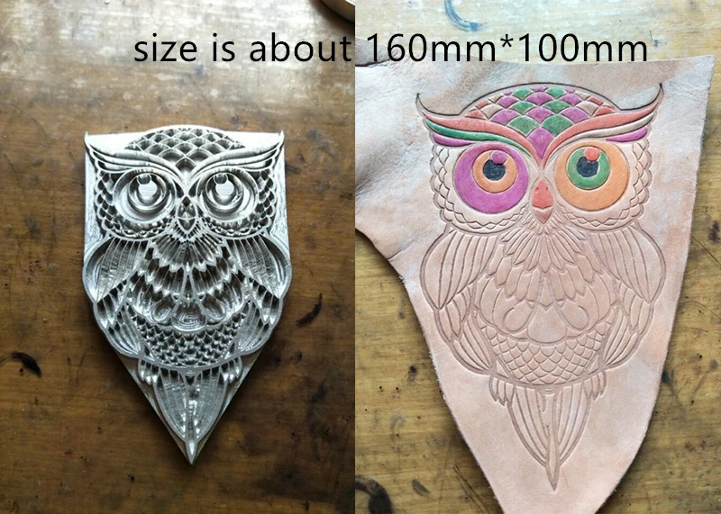 Ручная работа уникальный дизайн инструменты для работы с кожей резьбы штампы