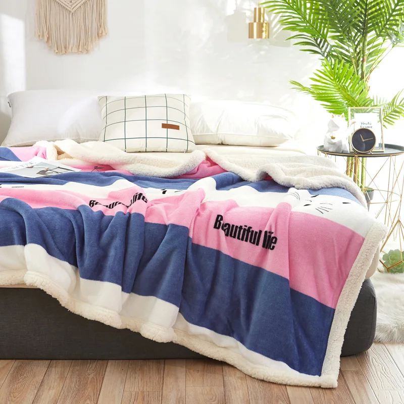 Яркие звезды покрывало одеяло супер мягкое фланелевое для дивана Шерпа флис