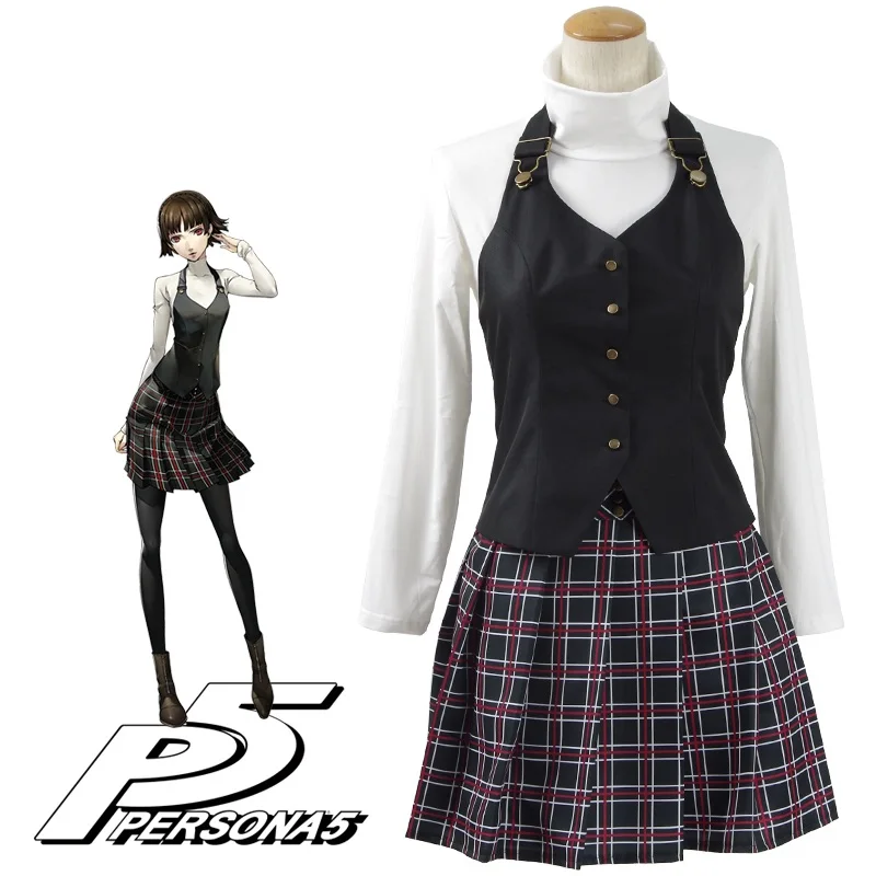 

Костюм для косплея из аниме, Cos, Persona 5, P5, Makoto, Niijima Queen