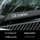 Автомобильные наклейки на окно автомобиля, наклейки для стеклоочистителей для Skoda Octavia 2 A5 A7 Fabia 3 Rapid Scala Kodiaq Superb 3 Karoq Kamiq Citigo Roomster