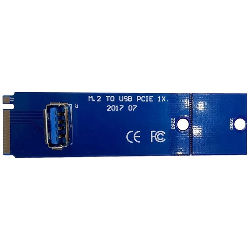 

NGFF M.2 to USB 3.0 Female Graphics Card Adapter Converter for Mining PCIe X16 Riser Card