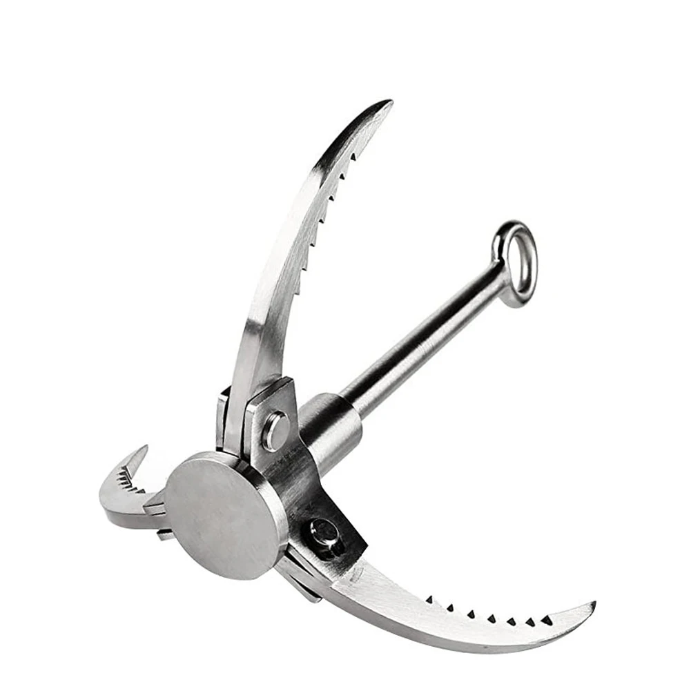 

Outdoor Climbing Claw Field Fish Pond Water Grass Mountaineering Hook Survival Tools Flying Three Claw Hook Camping Equipment