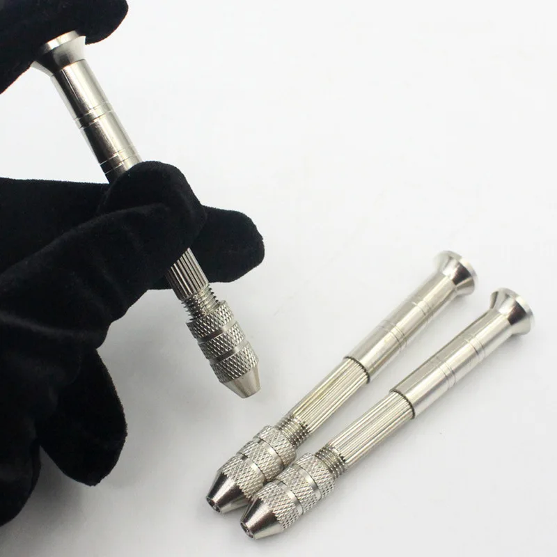 10 шт./компл. твист сверло Высокая точность Мини Микро алюминиевая ручная дрель с