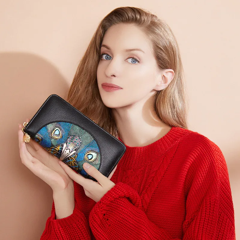 Женский кошелек из натуральной кожи 2019 роскошный бренд женские кошельки и