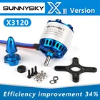 SUNNYSKY X3120-III 585KV 760KV 880KV 1025KV бесщеточный двигатель для радиоуправляемых квадрокоптеров самолетов с неподвижным крылом