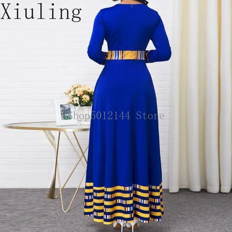 Plus Size Vestidos Abaya Dubai Turkey Arabic Hijab Muslim Dress Women Caftan Kaftan Elbise Dresses Islamic Clothing Sukienki