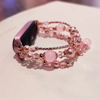 crystabl smart watch bracelet band chain for xiaomi bracelet watch 55nfc women fashion stretch watchband strap wristband