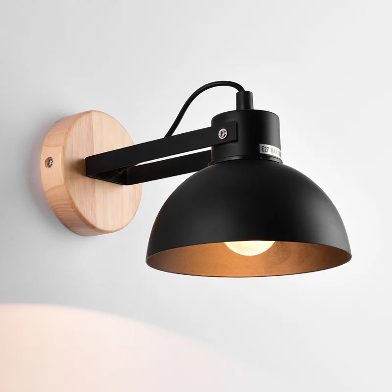 Creative Kitchen Aisle LED Wall Light Fixtures Wood Folding Lamp Sconce Dining Living Room Bedroom Foyer Home Lighting | Освещение