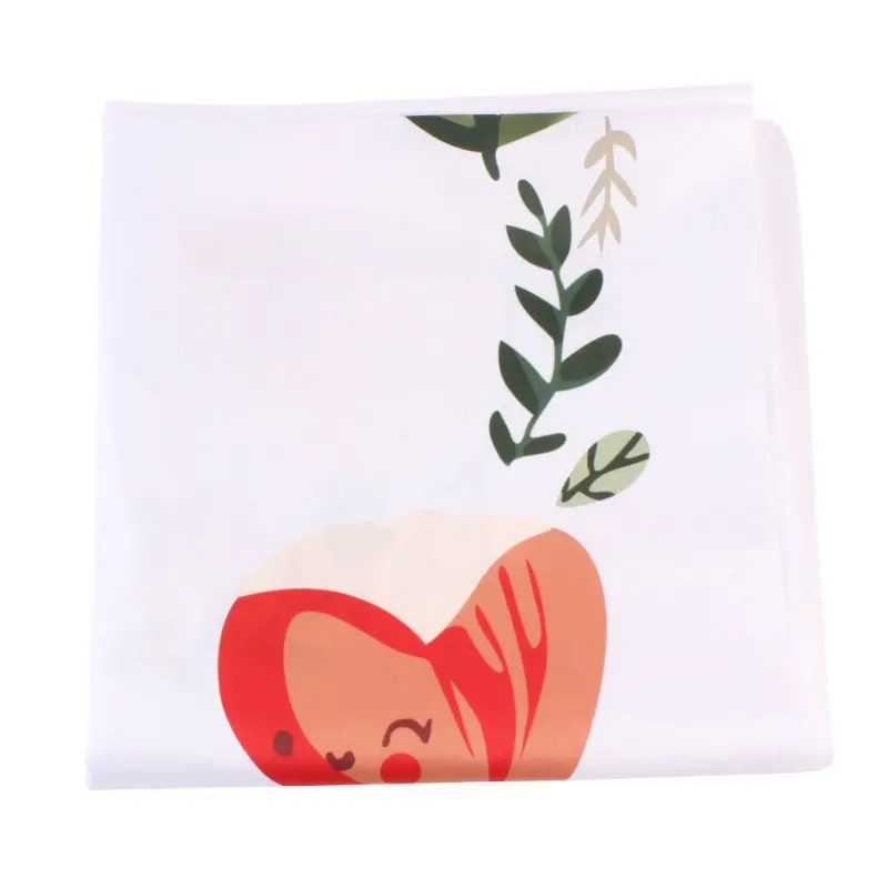 

Newborn baby Monthly Growth Milestone Blanket Commemorate Rug Mat photography props Background Cloth baby accessories