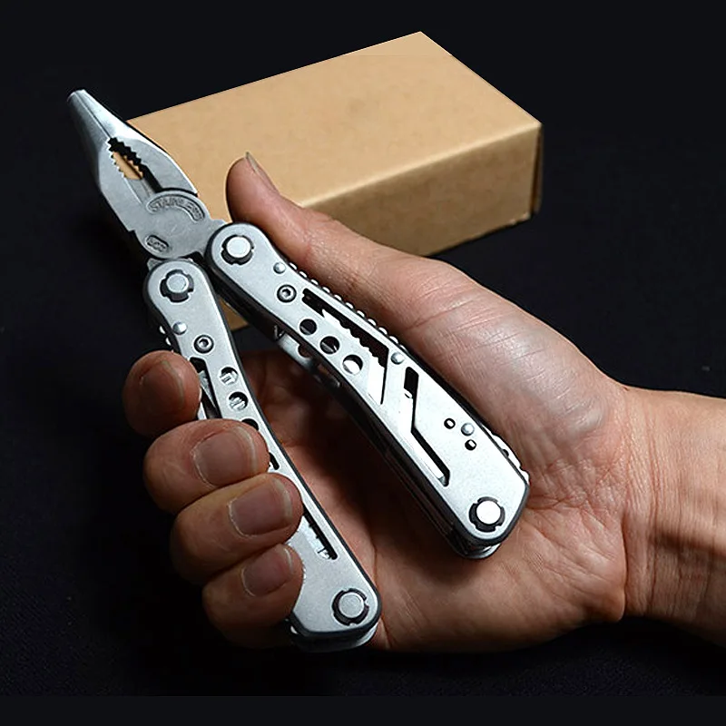 

EDC Camping Hardness Multitool Plier Cable Wire Cutter Multifunctional Multi Tools Outdoor Camping Folding Knife Pliers